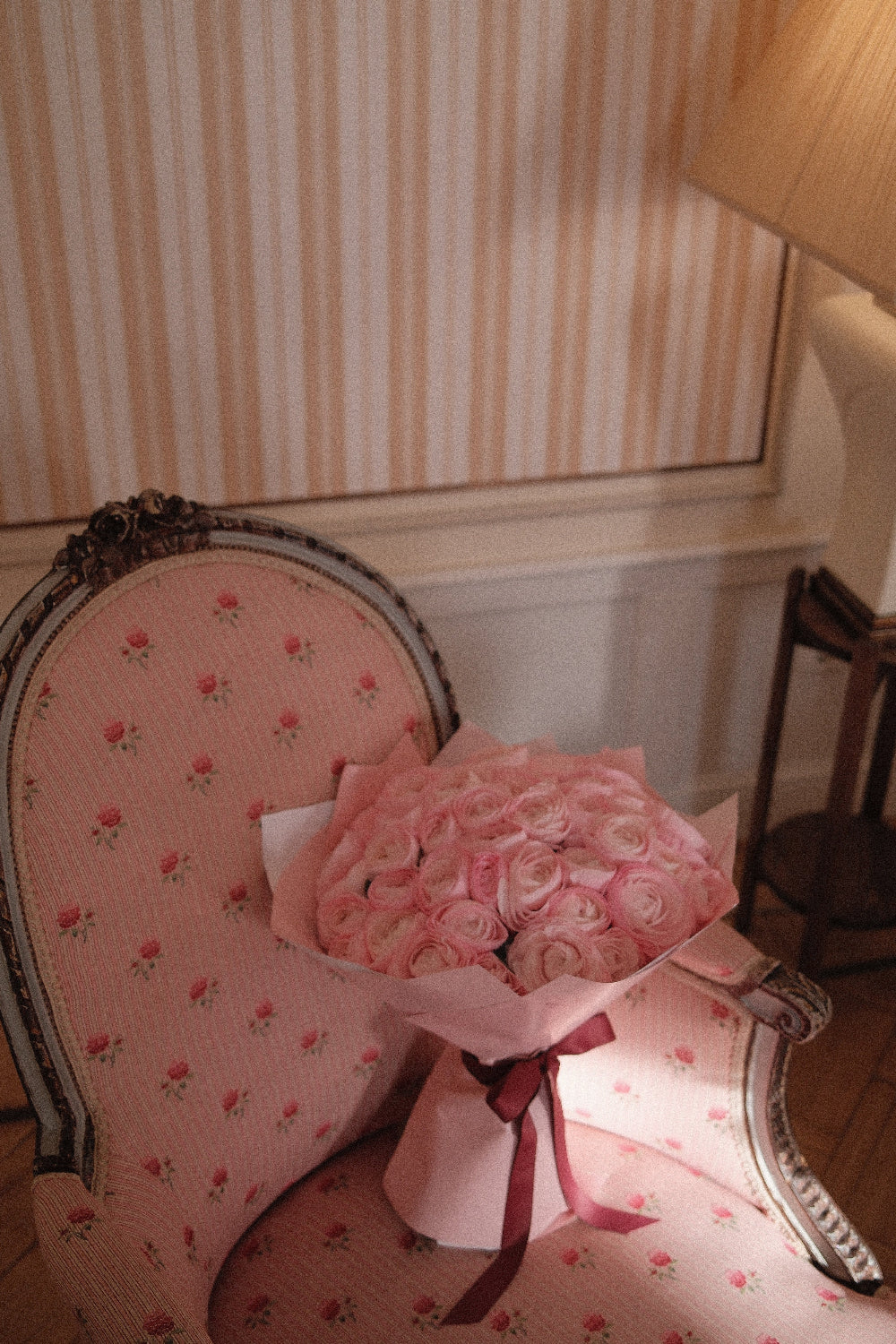 زهرة الرانونكولوس الوردية