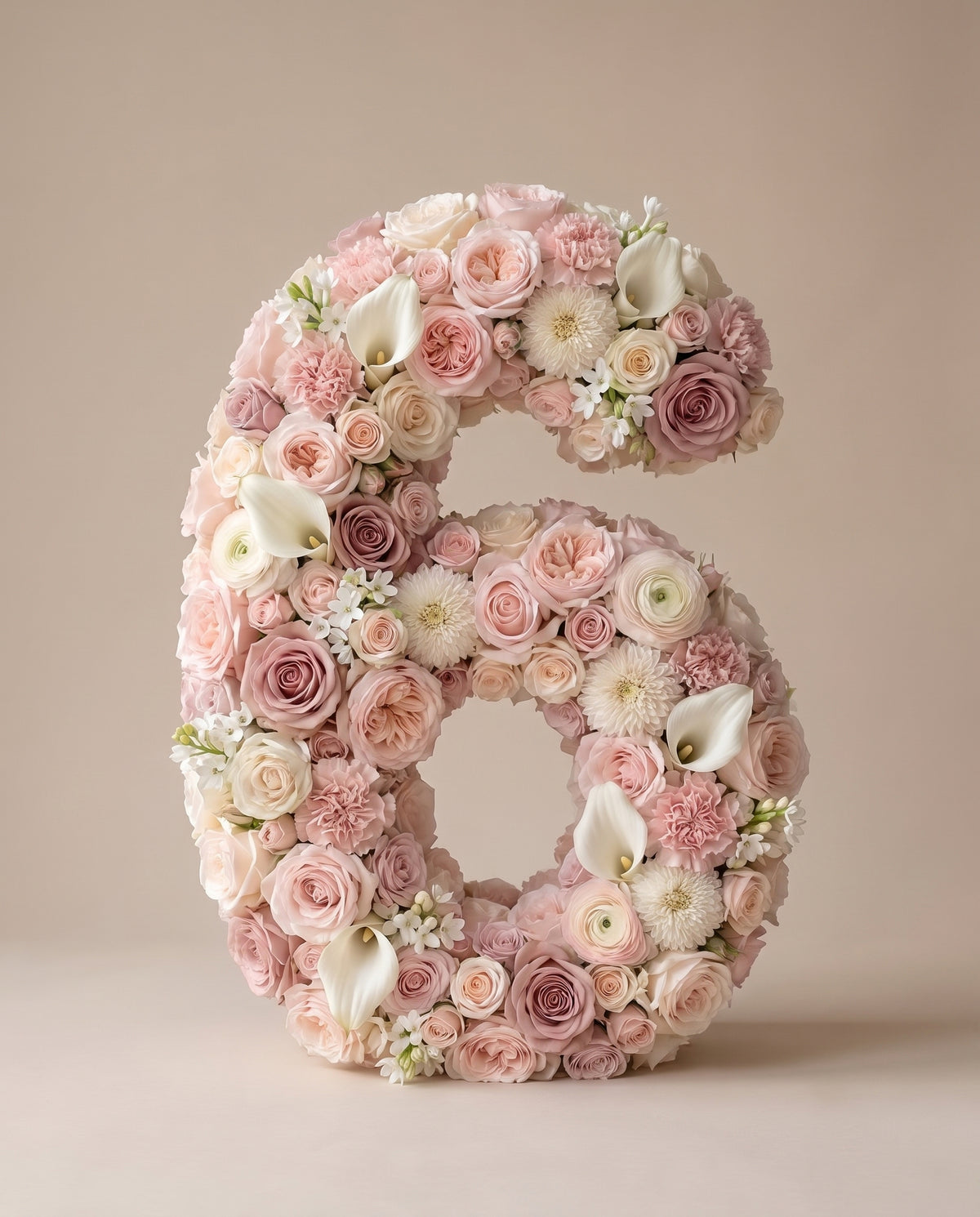 Floral Number 6