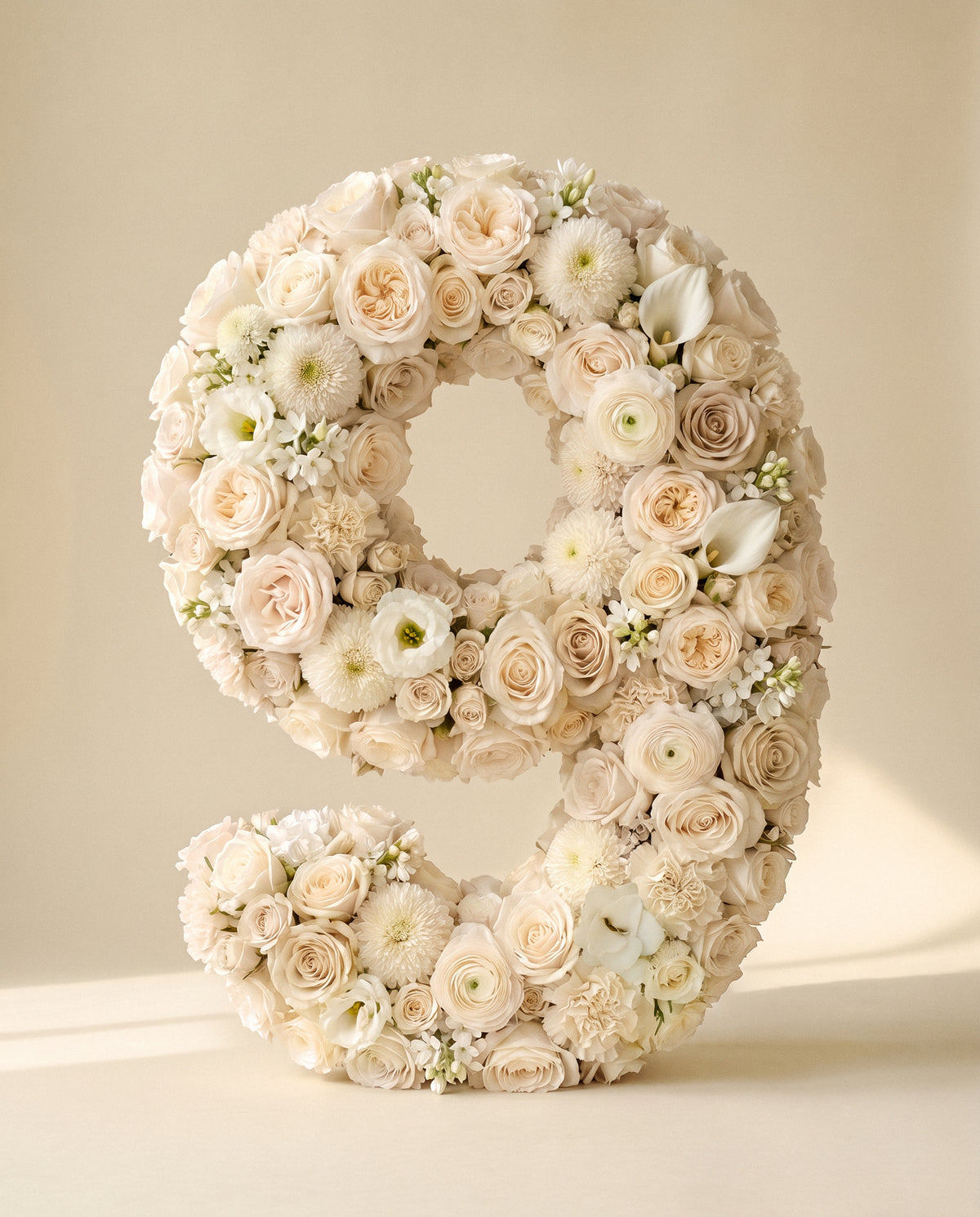 Floral Number 9