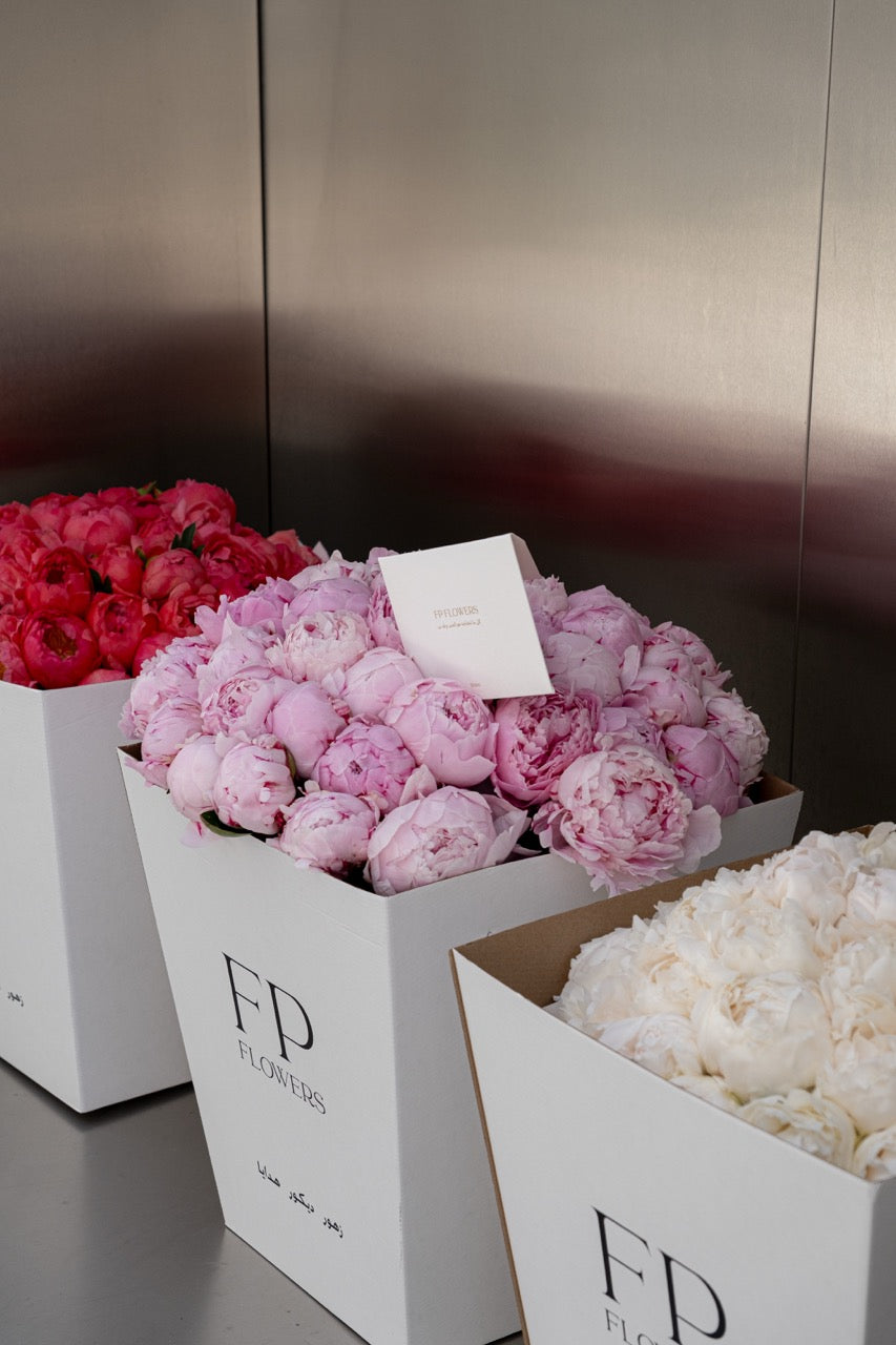 Coral Peony Bouquet