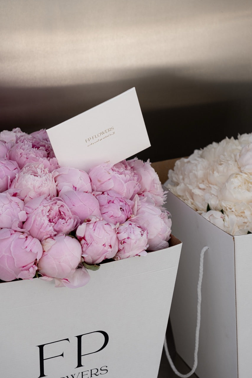 Coral Peony Bouquet