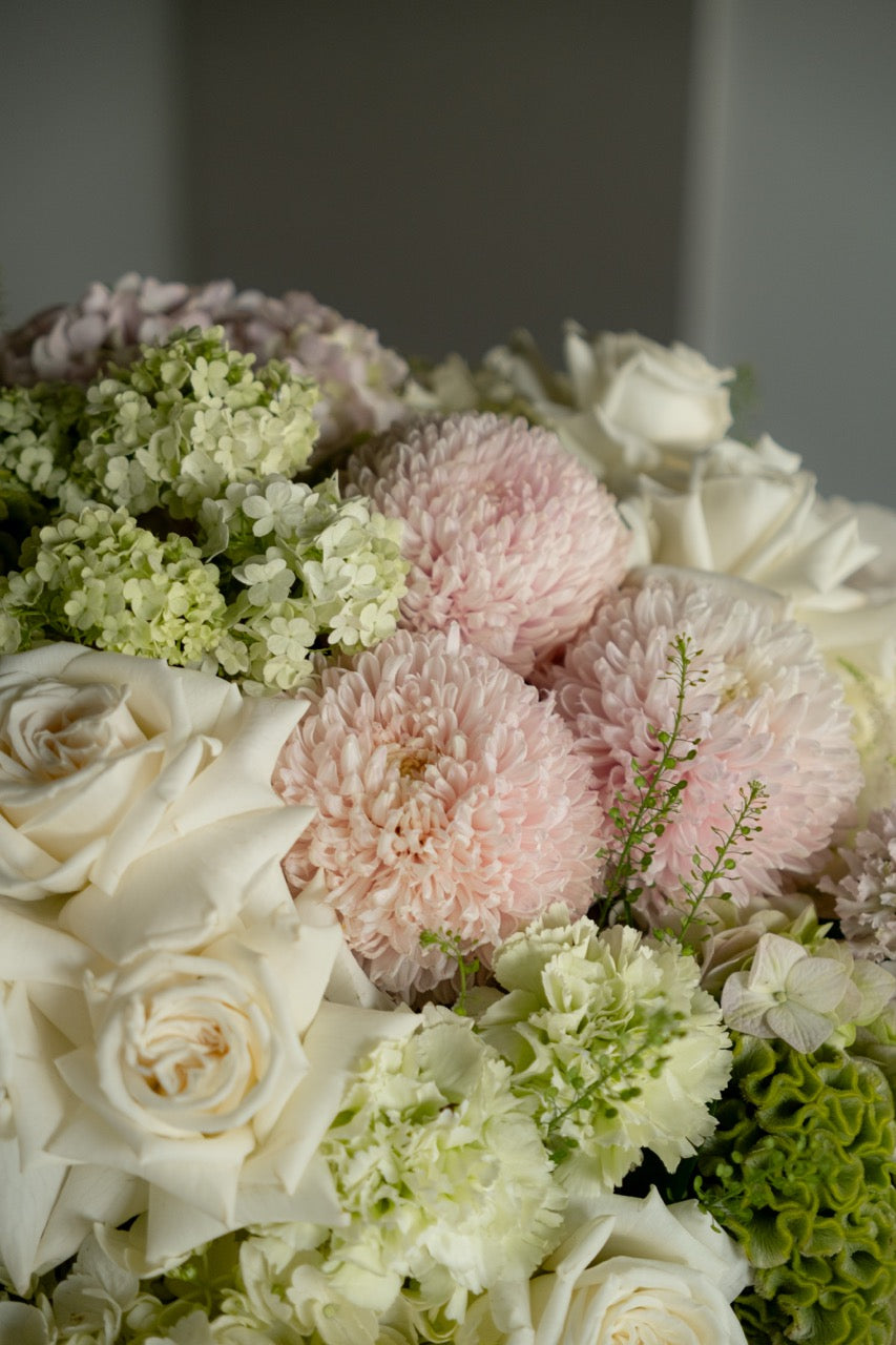 White Garden Flower Box
