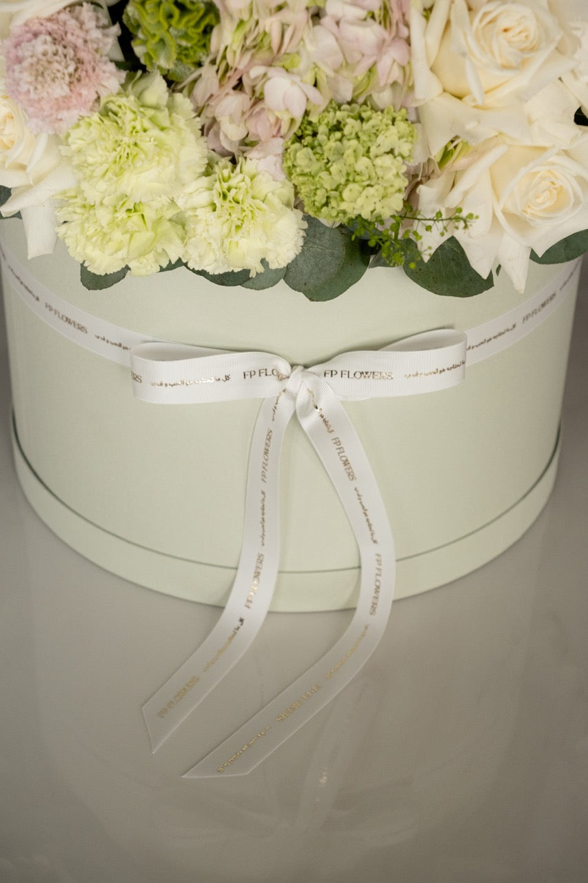 White Garden Flower Box