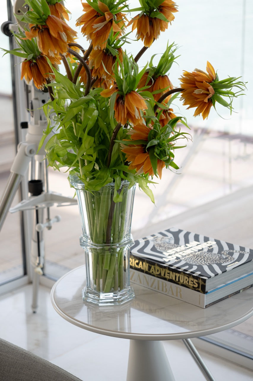 Amber Fritillaria Vase