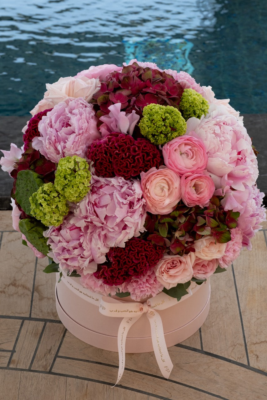Crimson Reverie Flower Box
