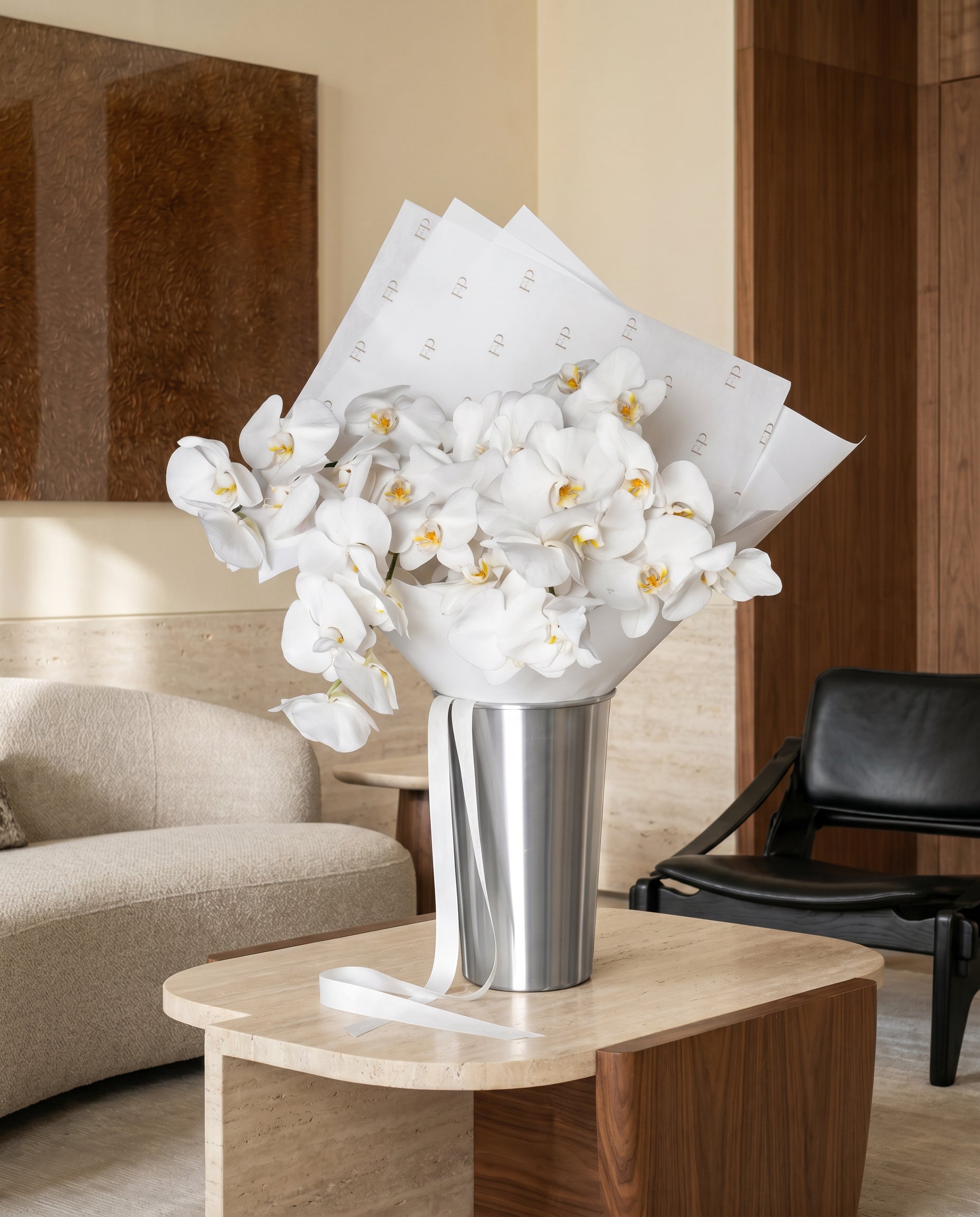 Alba Phalaenopsis Vase