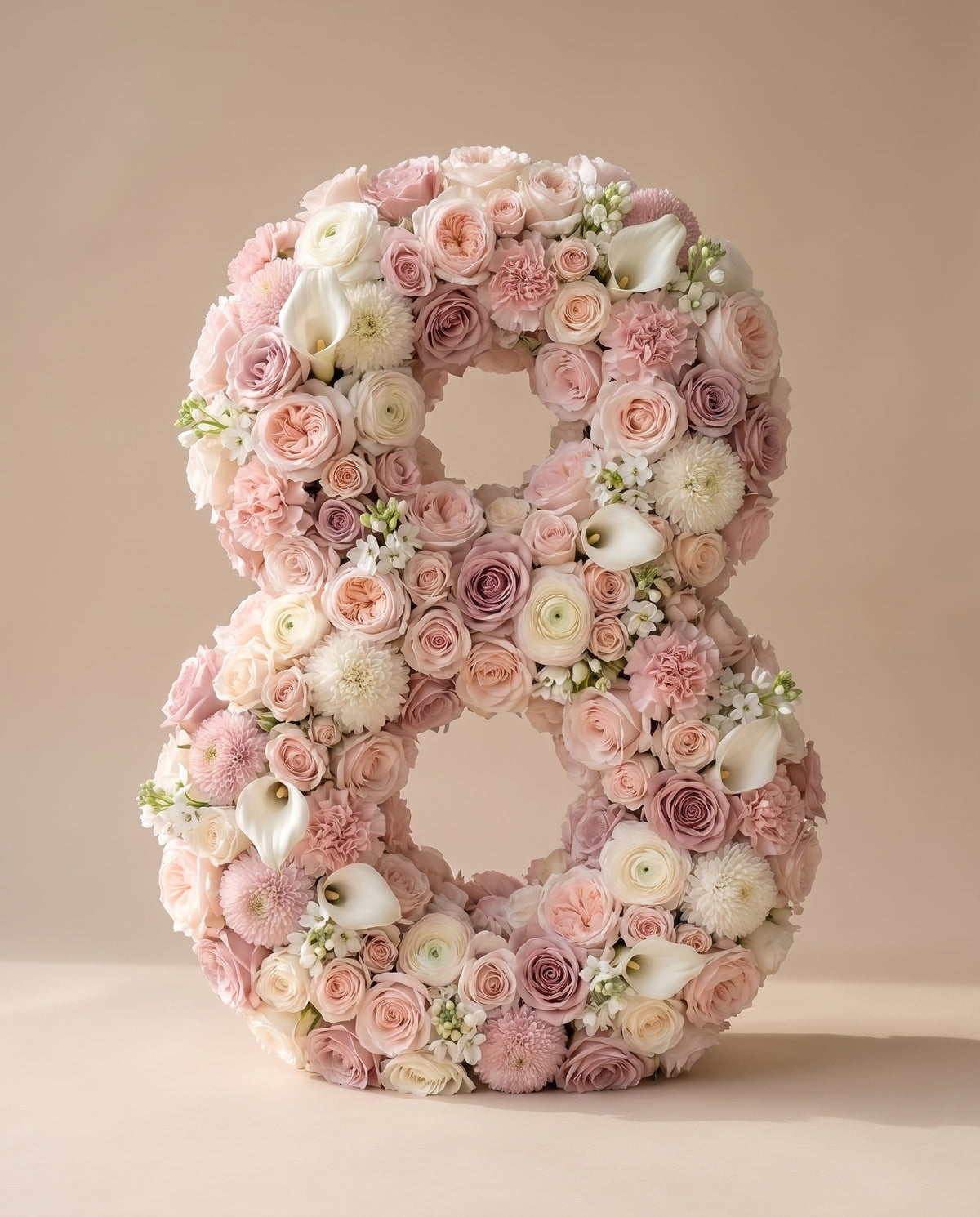 Floral Number 8
