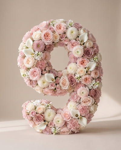 Floral Number 9