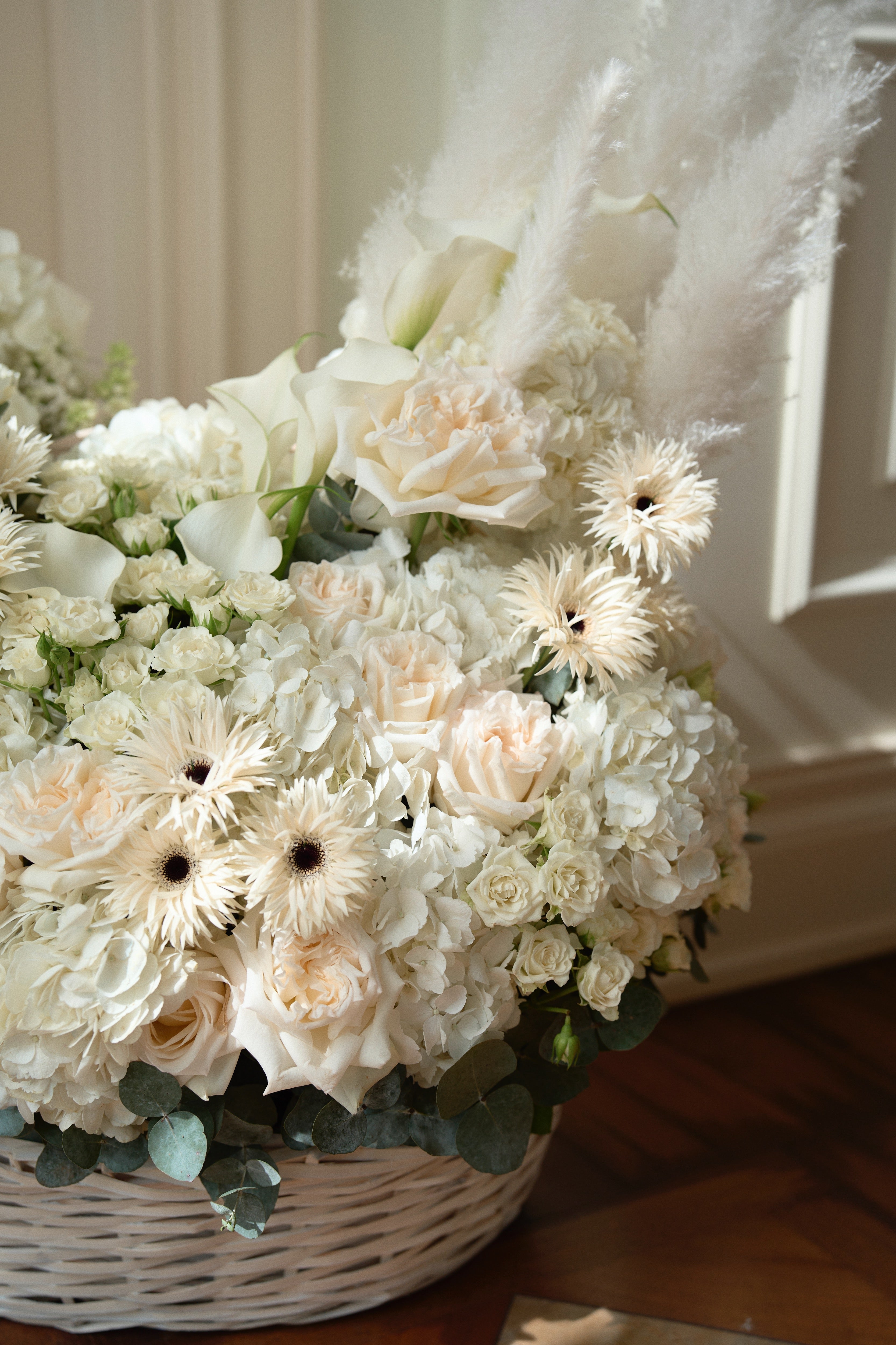 Blush Meadow Basket