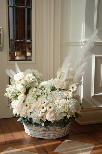 Blush Meadow Basket