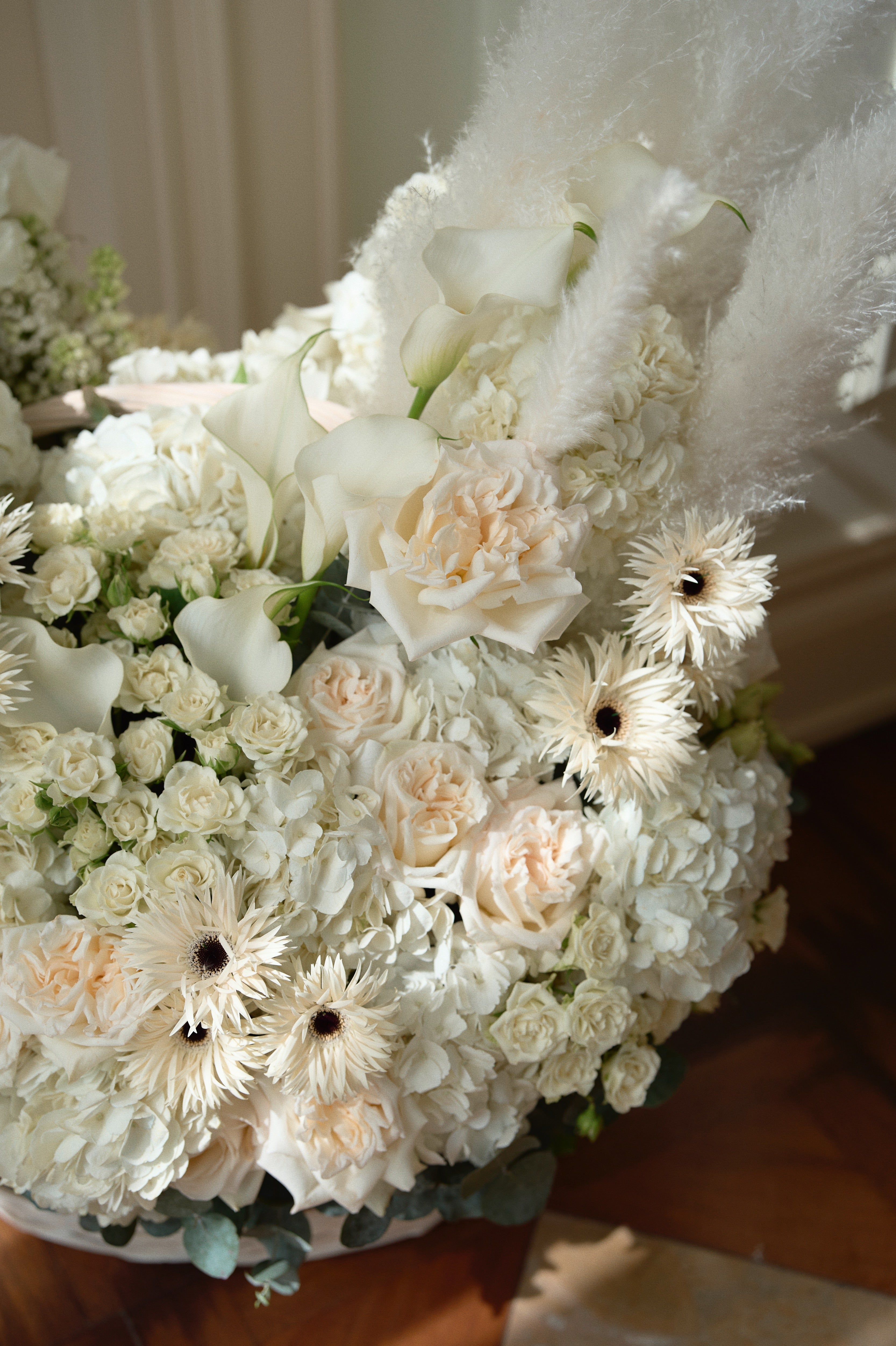Blush Meadow Basket