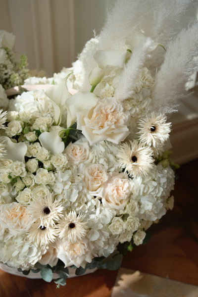 Blush Meadow Basket