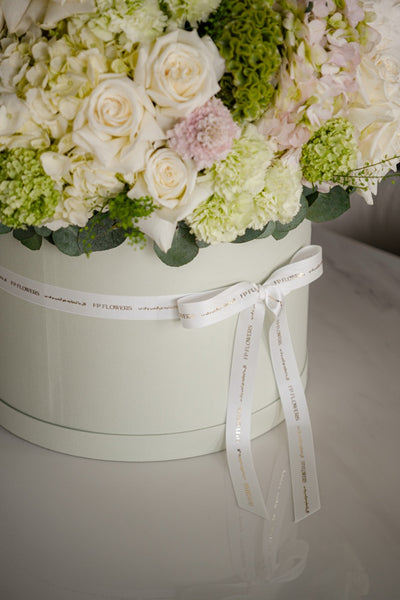 White Garden Flower Box