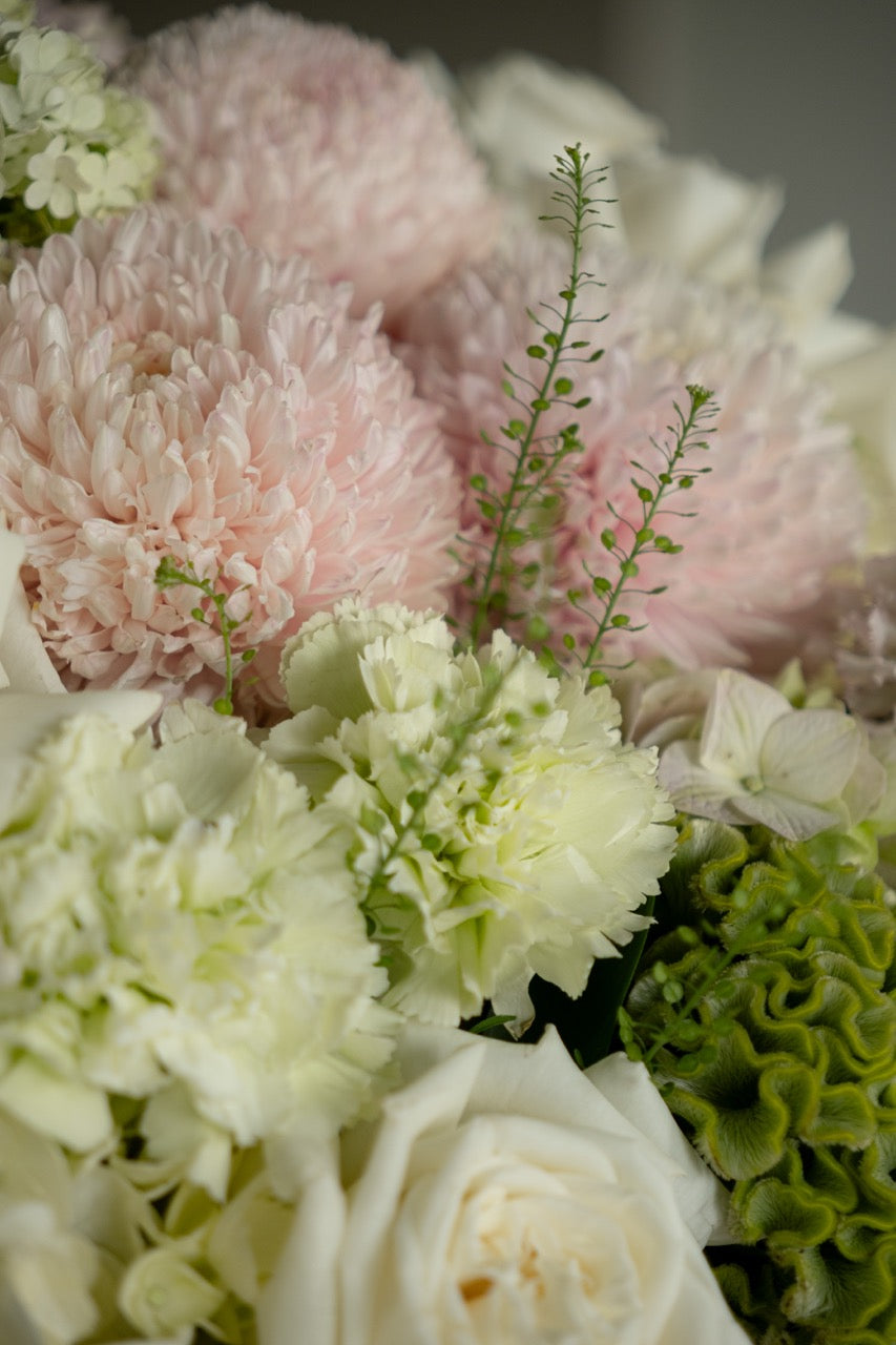 White Garden Flower Box