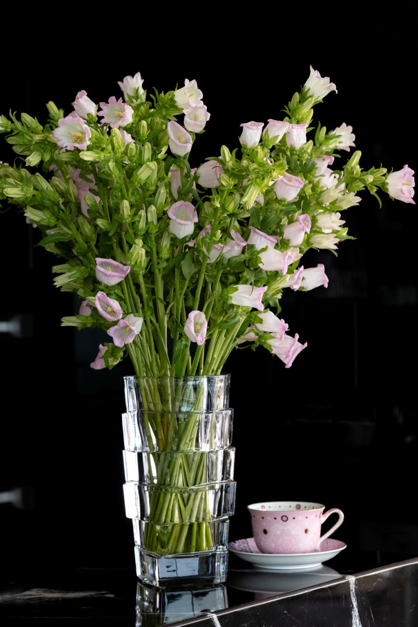 Rosé Campanula Vase
