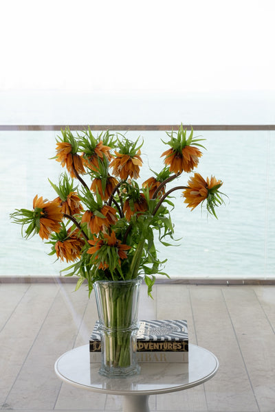Amber Fritillaria Vase