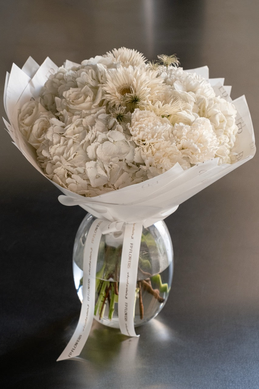 White Garden Bouquet