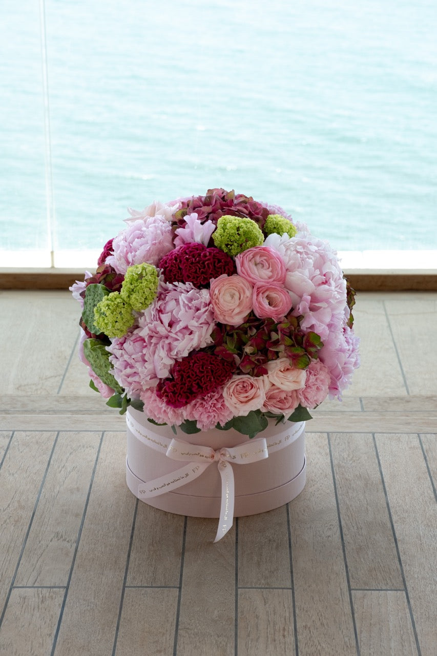 Crimson Reverie Flower Box