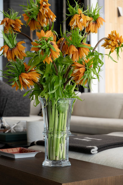 Amber Fritillaria Vase