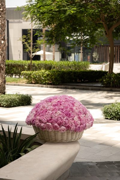Grand Peony Basket
