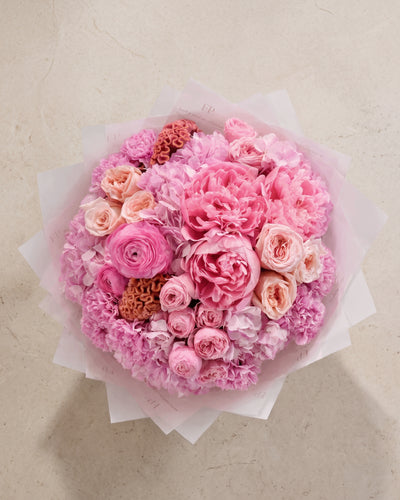 Crimson Bloom Bouquet